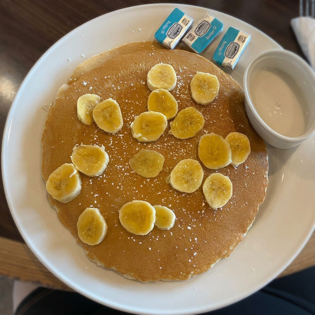 Banana Haupia pancakes.